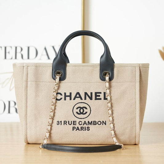 Chanel Panda Chic Beach Bag