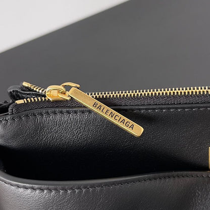 Balenciaga Rodeo Leather Sling Pochette Bag