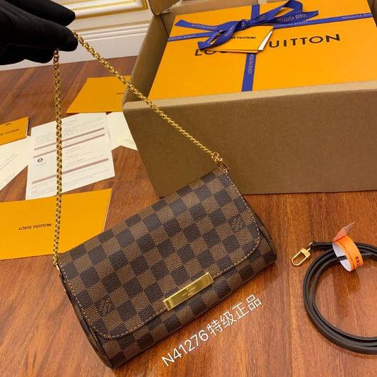 LV Damier Ebene Favorite MM Bag