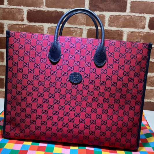 Gucci GG Multicolor Series Large Tote Bag