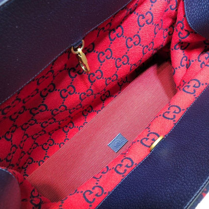 Gucci Covered Wool Textured Dollar Calfskin GG Monogram Tote Bag