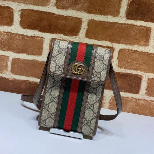 Gucci GG Supreme Web Mini Ophidia Crossbody Bag