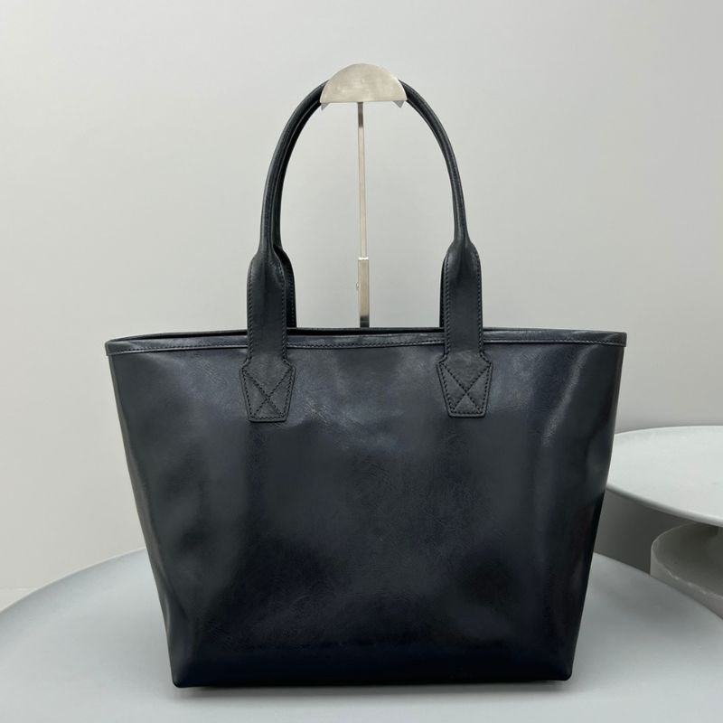 BB Icon Tote Black Leather Bag