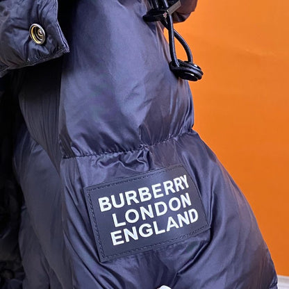 Burberry Vintage Check Lined Down Jacket