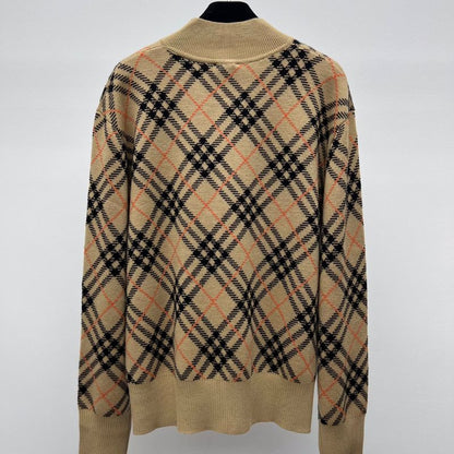 Burberry Check Wool Mohair Jacket