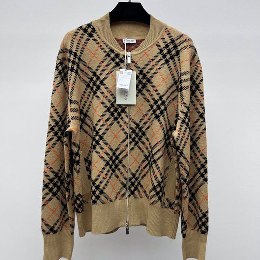 Burberry Check Wool Mohair Jacket