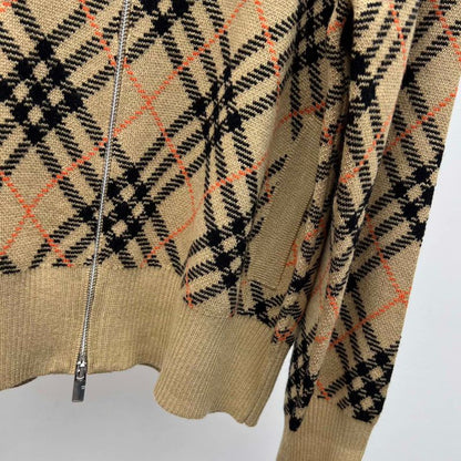 Burberry Check Wool Mohair Jacket