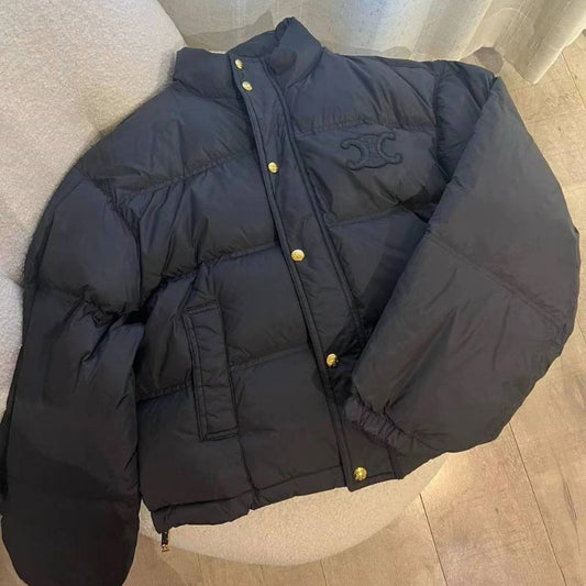 Celine Black Short Down Jacket