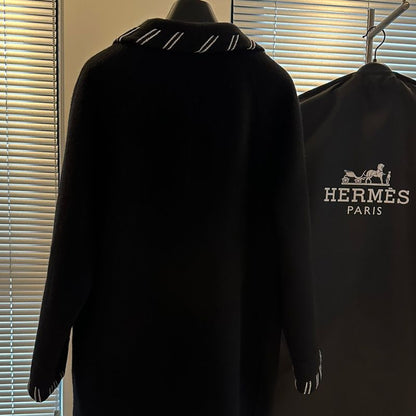 Hermes High-Grade Merino Wool Coat