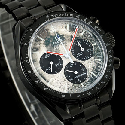 Omega Black Venom PVD Speedmaster Planet Limited Edition Watch