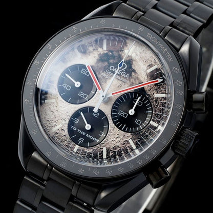 Omega Black Venom PVD Speedmaster Planet Limited Edition Watch