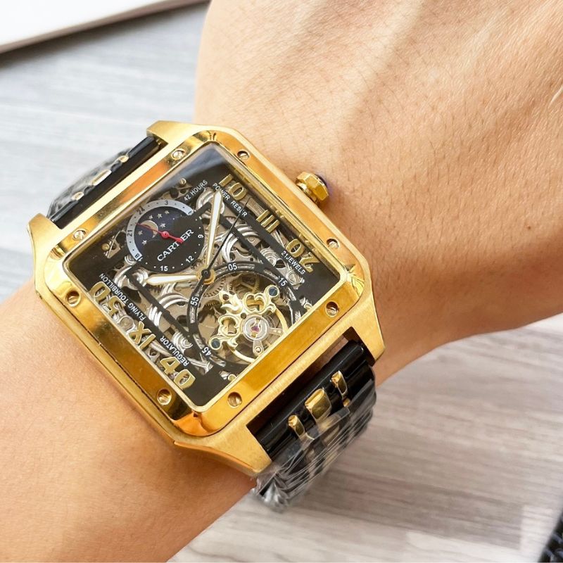 Cartier Skeleton Chain Watch