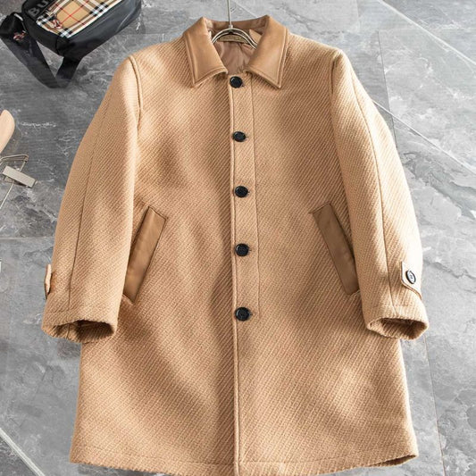 Burberry FW Men's Cashmere Wool Blend Coat