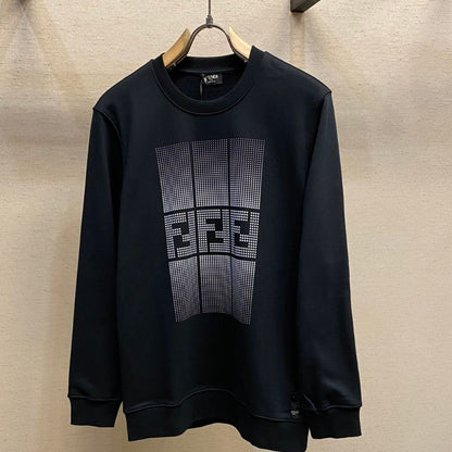 Fendi Men's FF Polka Dot Print Sweatshirt