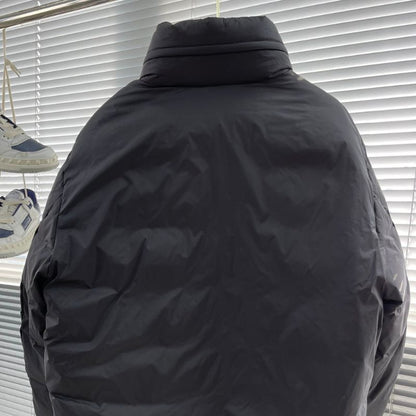 Fendi-Inspired Double-Sided Hooded Goose Down Jacket