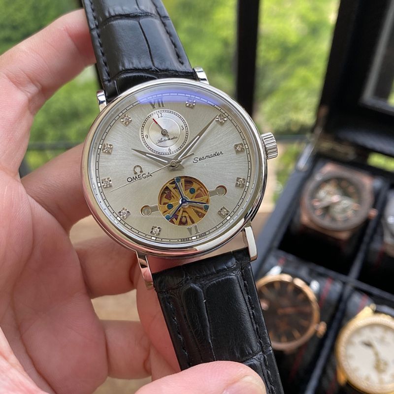 Omega Flywheel Automatic Timepiece Watch