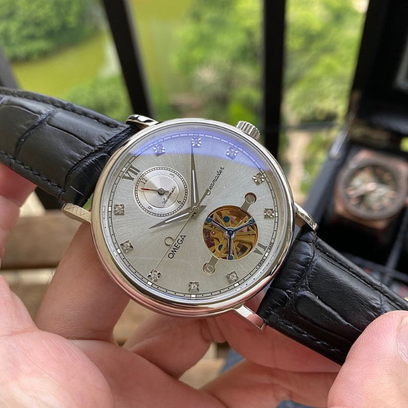 Omega Flywheel Automatic Timepiece Watch