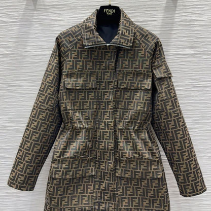Fendi AW Vintage Chic F Jacket