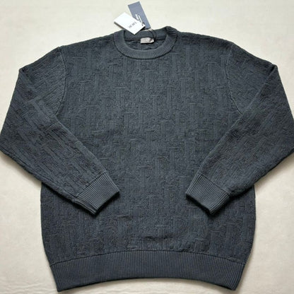 Dior Dark Pattern Knitted Sweater