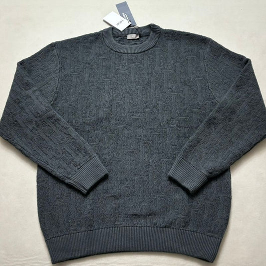 Dior Dark Pattern Knitted Sweater
