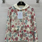 Chanel Camellia Double C Wool Knit Sweater