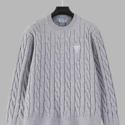 Prada Signature Cable Knot Sweater