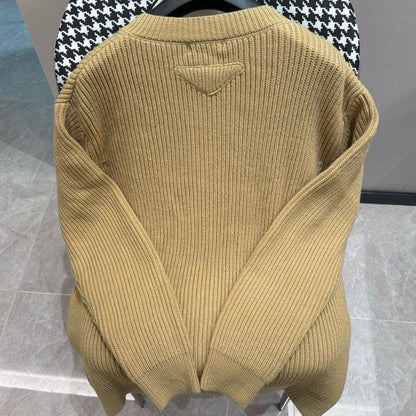 Prada 24SS Signature Wool Blend Cardigan