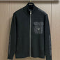 Prada SS Triangle Enamel Military Zipper Jacket