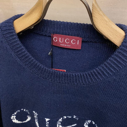 Gucci Disappearing G Intarsia Wool Sweater