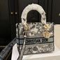 Dior Princess Diana Embroidered Bag