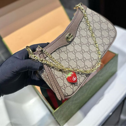 Gucci New Vintage Armpit Mahjong Bag