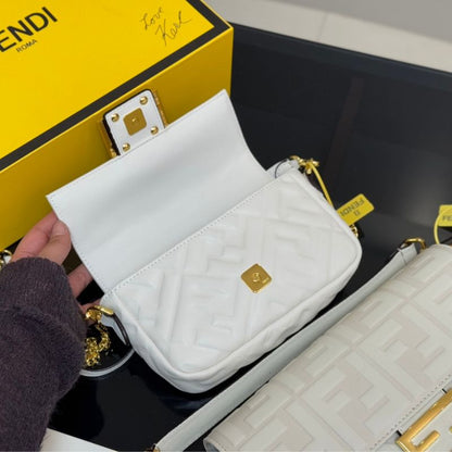Fendi Baguette Cowhide Bag