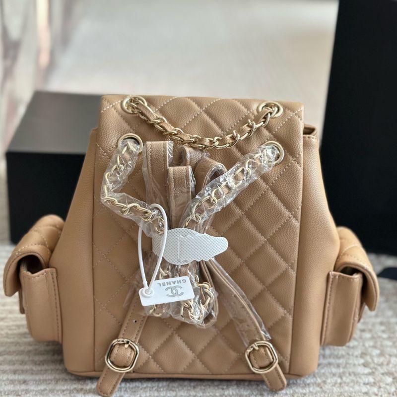 Chanel 22A Candy Color Duma Pink Backpack