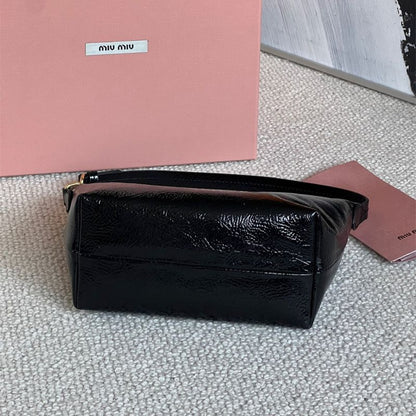 Miu Miu Naplak Patent Leather Bag