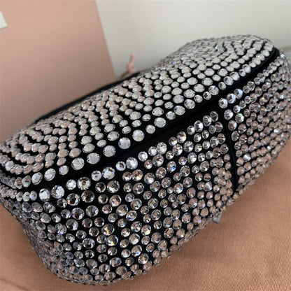 Miu Miu Wander Crystal Embellished Shoulder Bag