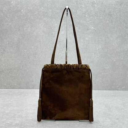 Miu Miu Joie Suede Brown Bag