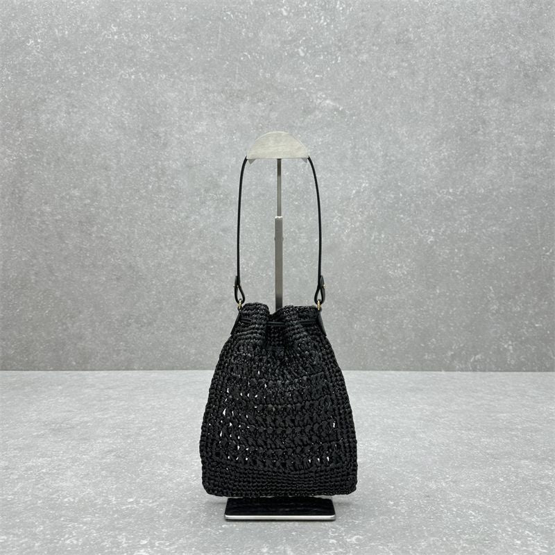 Miu Miu Woven Fabric Mini Bag