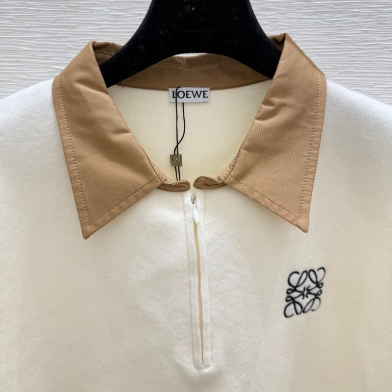 Loewe Collar Zip-Up Sweater