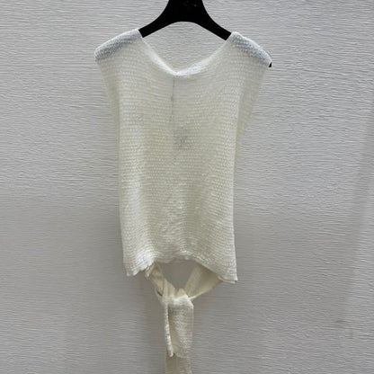 Loewe Knot-Front Vest