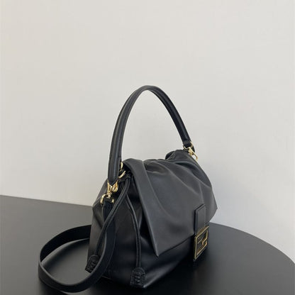 Fendi Mamma Baguette Large Nappa Leather Bag