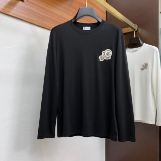 Moncler Wool-Blend Embroidered Pullover Sweatshirt