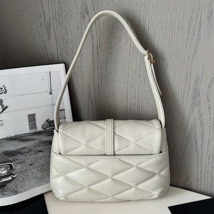 YSL Saint-Tropez Ruffle Shoulder Bag