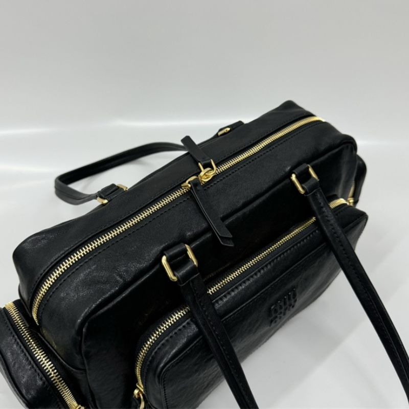 Miu Miu Leather Tote Bag