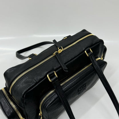 Miu Miu Leather Tote Bag