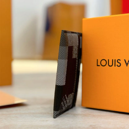 LV Double Card Holder