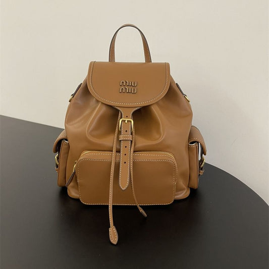 Miu Miu Leather Backpack Bag