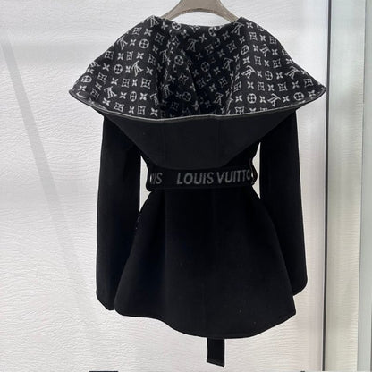 Louis Vuitton Black Coats Jackets & Vests for Women