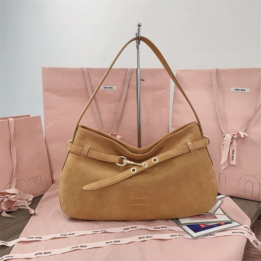 Miu Miu Shoulder Suede Bag