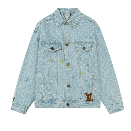 Louis Vuitton Vintage Light Blue Denim Jacket