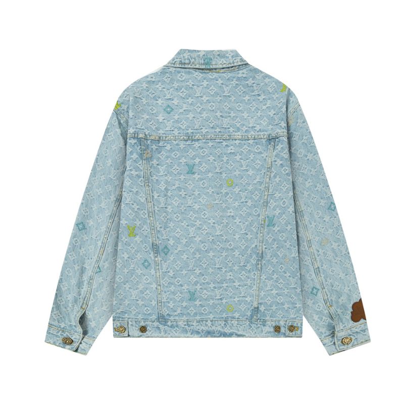 Louis Vuitton Vintage Light Blue Denim Jacket